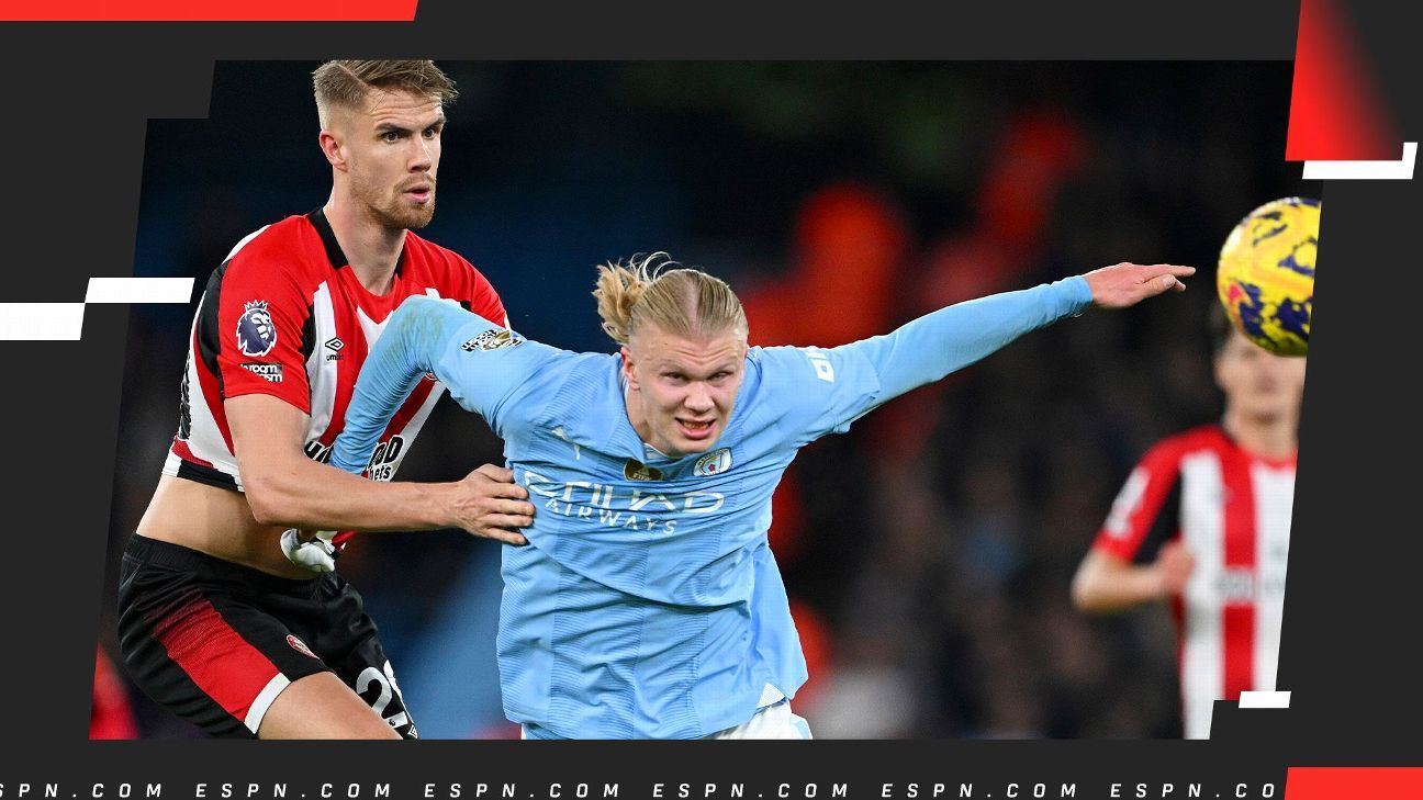 Cuándo juegan Manchester City vs. Brentford por la Premier League: equipo, fecha, hora y TV en vivo - ESPN