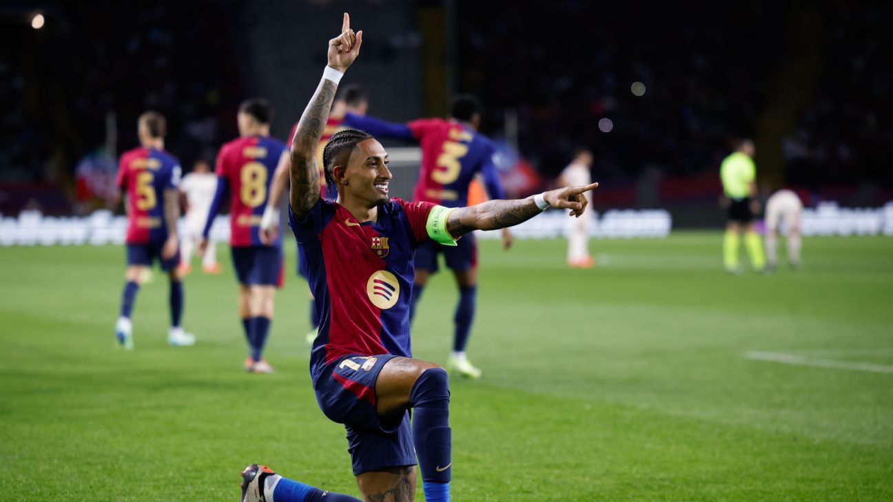 Estrella Roja vs Barcelona: Alineaciones probables, J4 Champions - ESPN