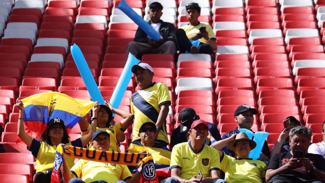 Cuándo salen a la venta los boletos para Ecuador vs. Bolivia - ESPN