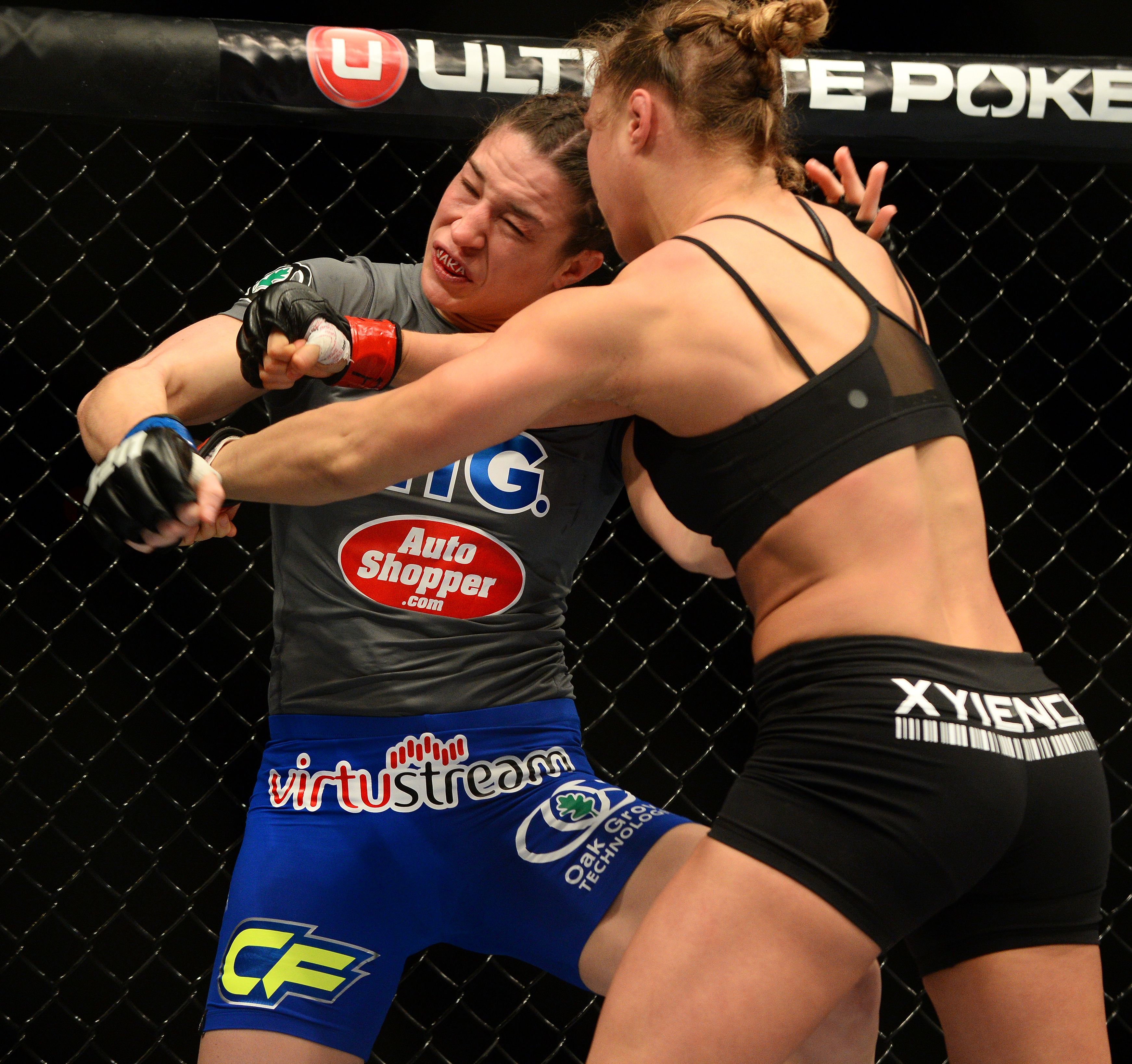 Round 1: Rousey vs. McMann, Febrero 22, 2014