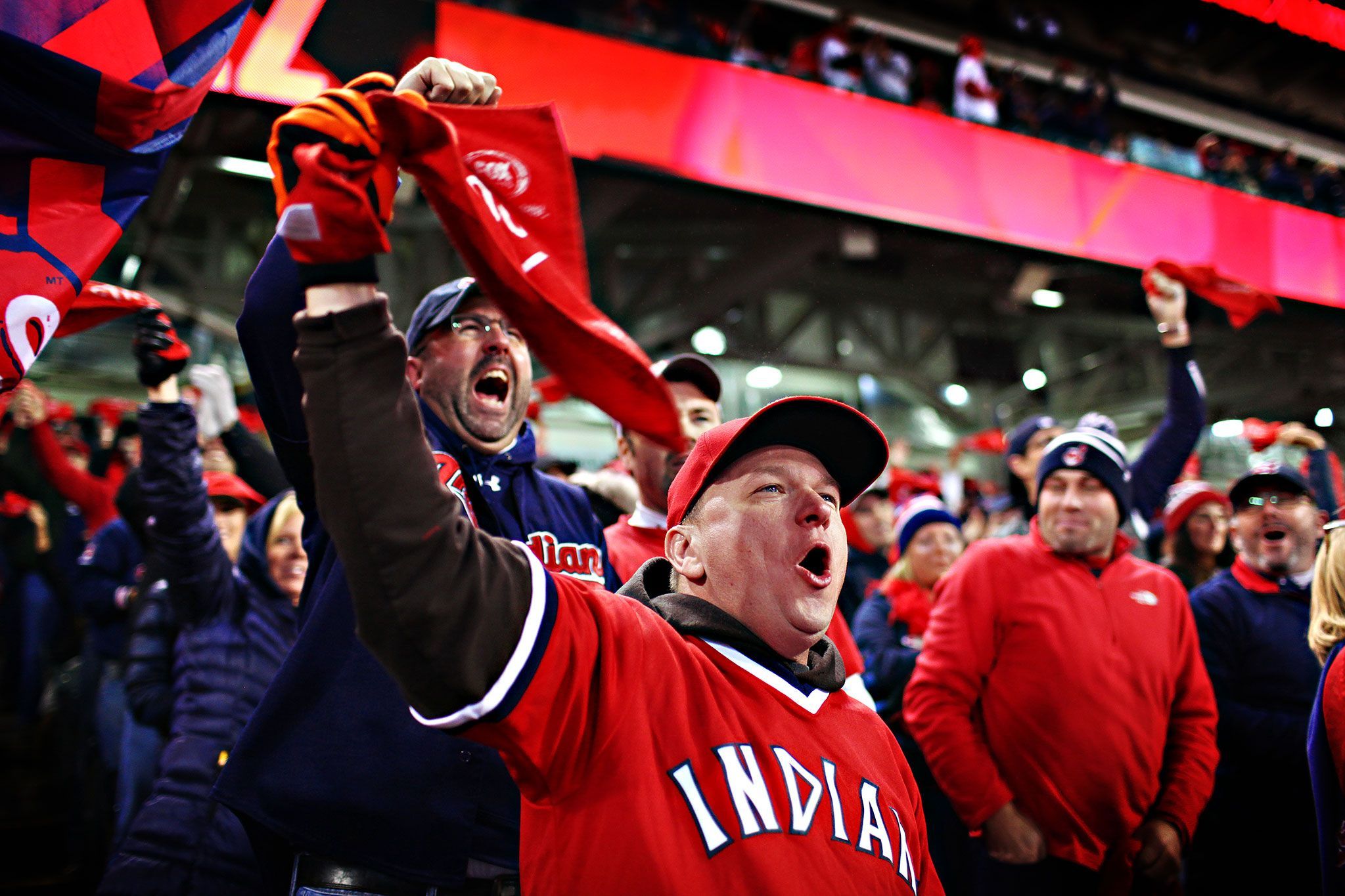 Progressive Field de fiesta