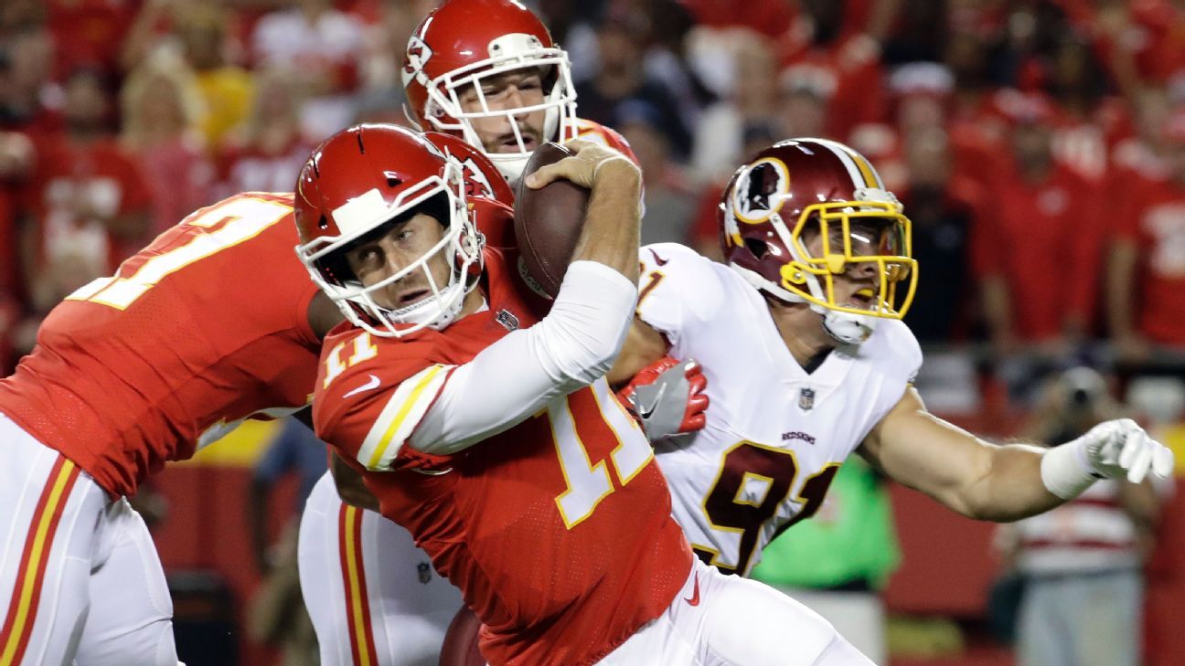 Alex Smith, QB, Kansas City Chiefs