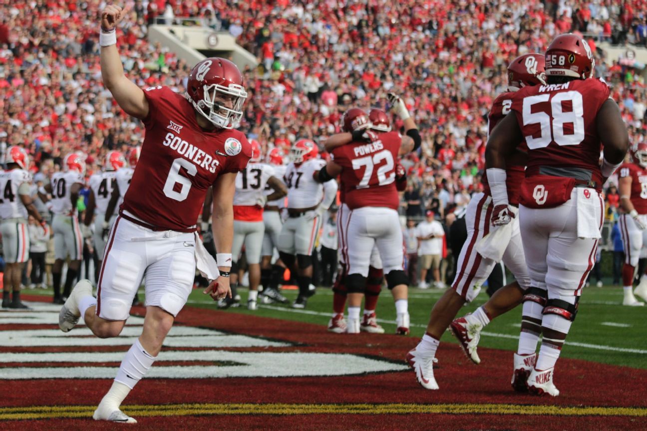 Baker Mayfield, QB, Oklahoma Sooners