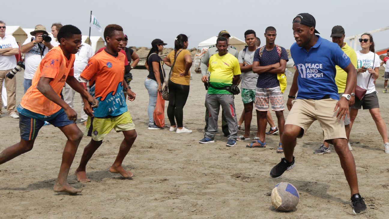 DIDIER DROGBA EN COLOMBIA