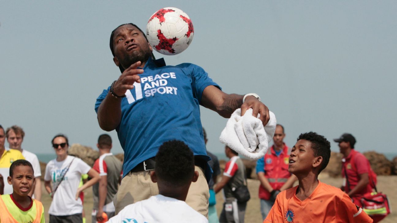 DIDIER DROGBA EN COLOMBIA