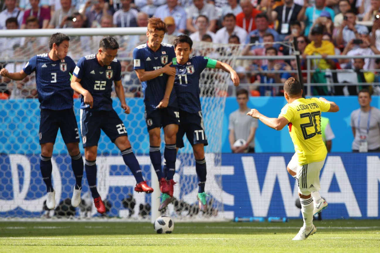 COLOMBIA vs. JAPÓN Las mejores imágenes de la jornada Día 6 ESPN