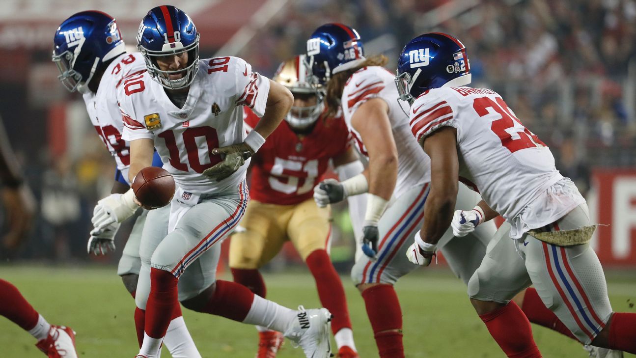Eli Manning, QB, New York Giants