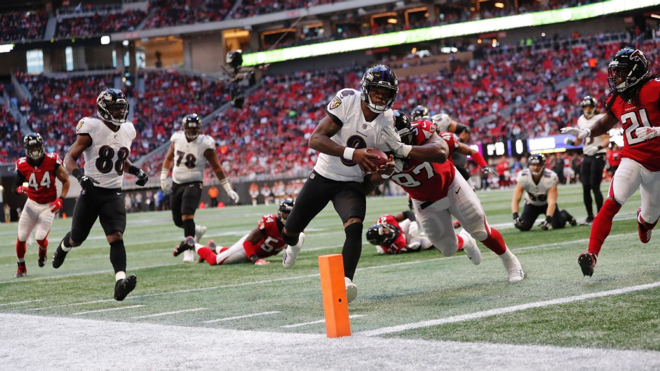 Lamar Jackson, QB, Baltimore Ravens