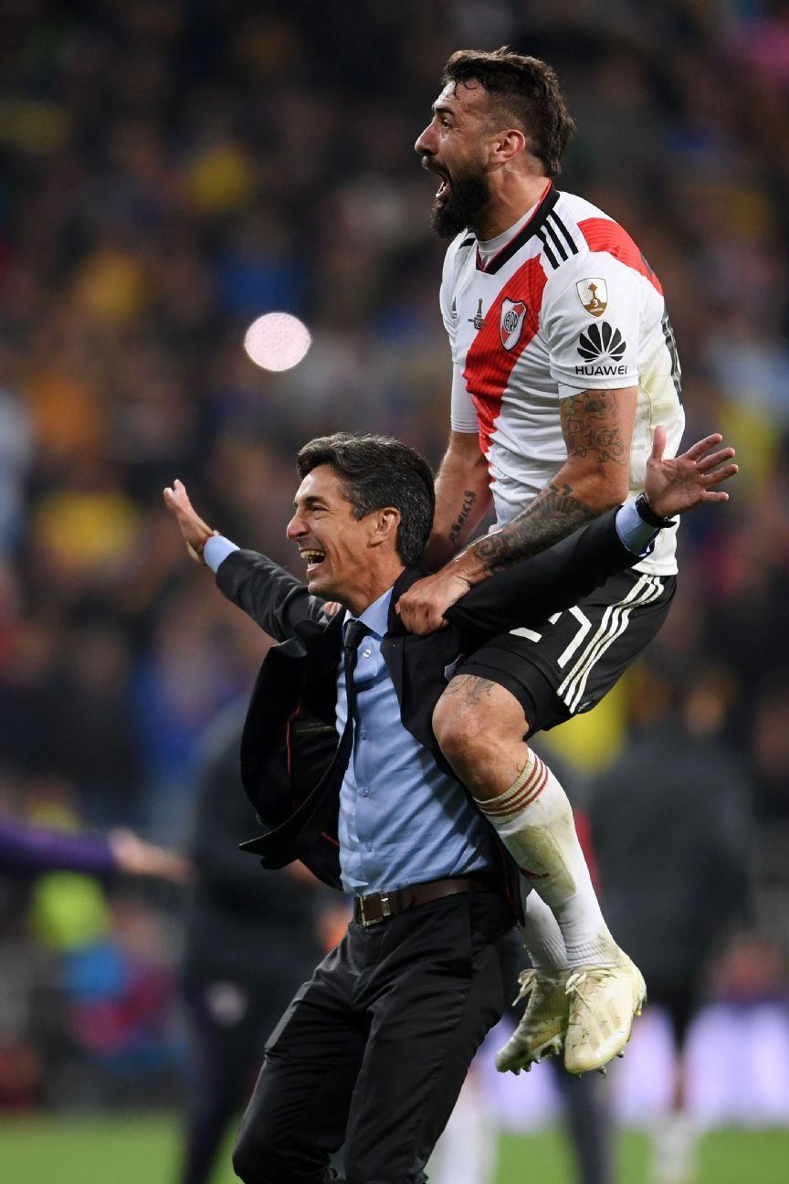 Los festejos de River Plate campe�n de la Copa Libertadores 2018