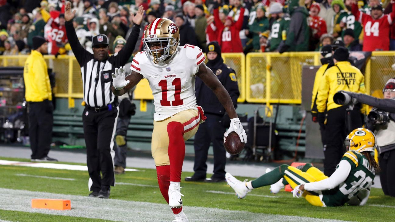 Marquise Goodwin, WR, San Francisco 49ers