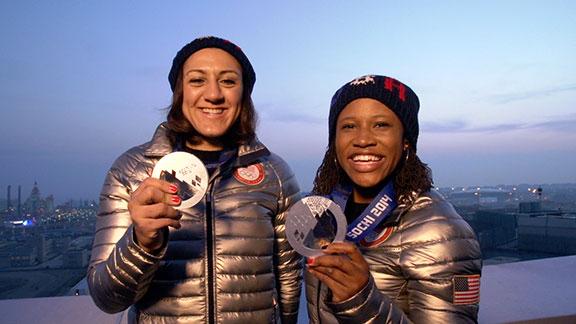 Winter Olympics Bobsled Team