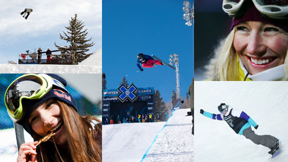 Every year, the women's field at Winter X Games seems to get more and more competitive, with new tricks, huge scores, and every woman pushing the limits of her sport. Here are 12 top female athletes in skiing and snowboarding.