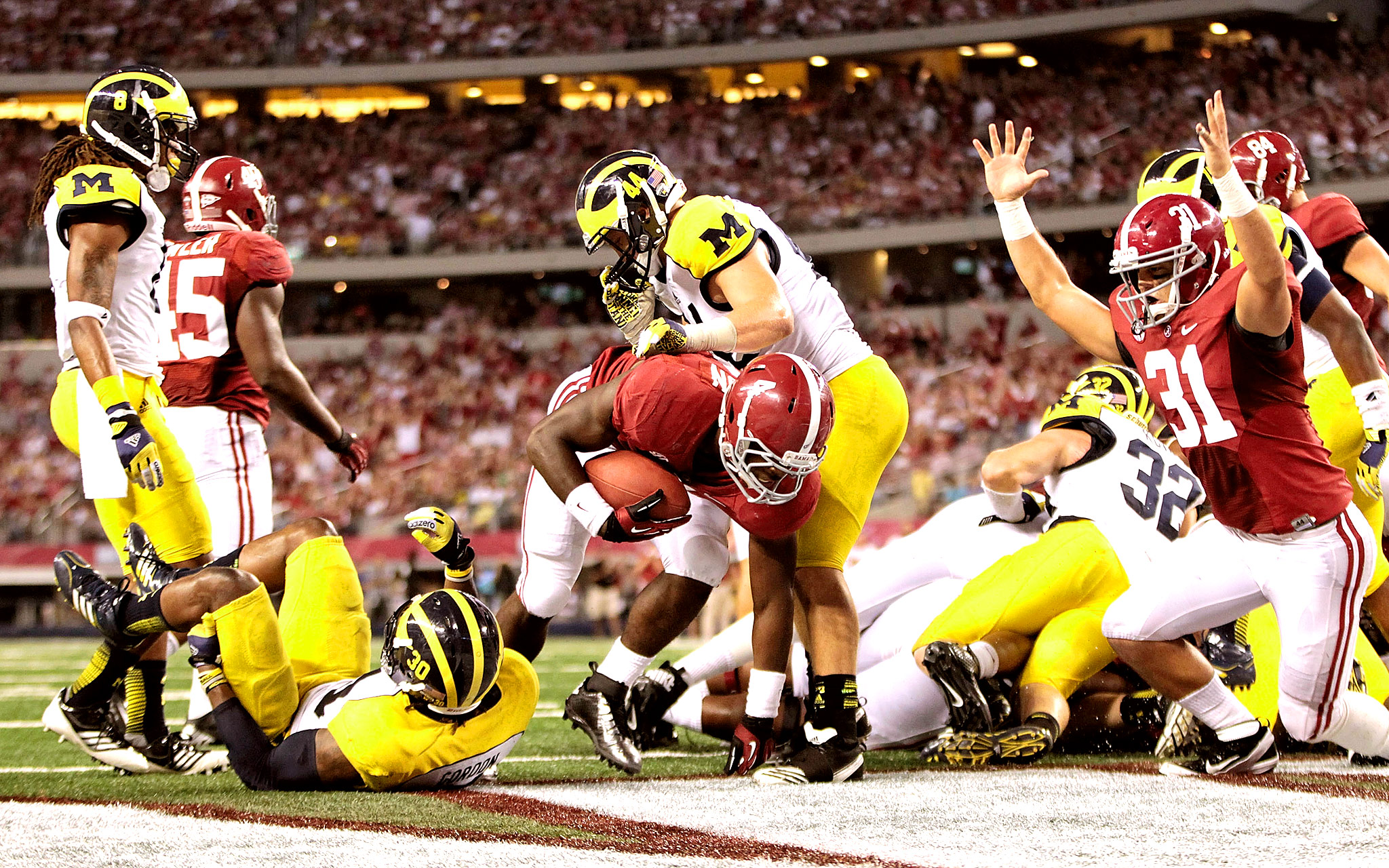 Alabama Michigan Scores at Vicky Andersen blog