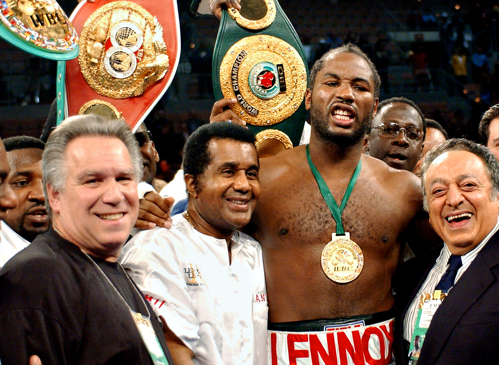Lennox Lewis Emanuel Steward Through The Years ESPN