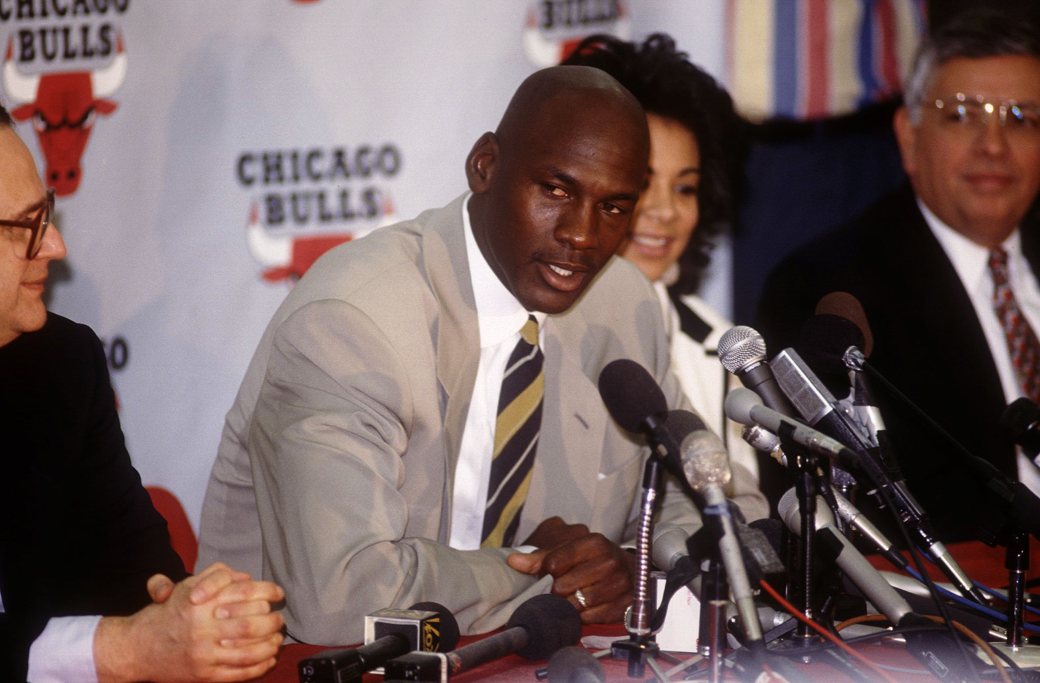 37. Jordan's First Retirement Michael Jordan 50 Greatest Moments ESPN