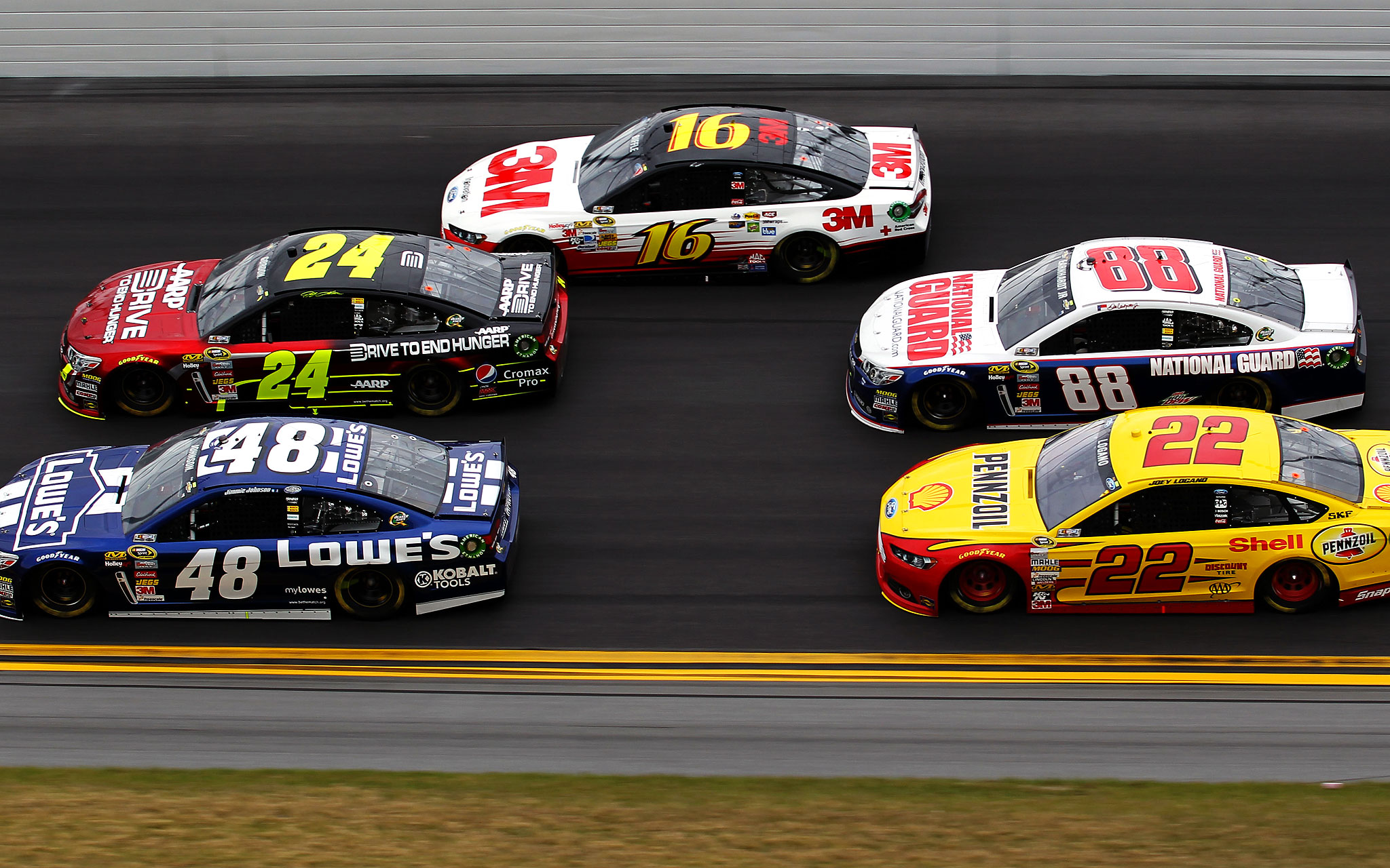 Jimmie Johnson, Jeff Gordon Daytona 500 ESPN