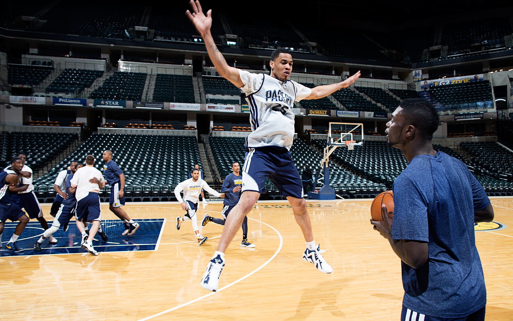 Indiana Pacers - Practice Run