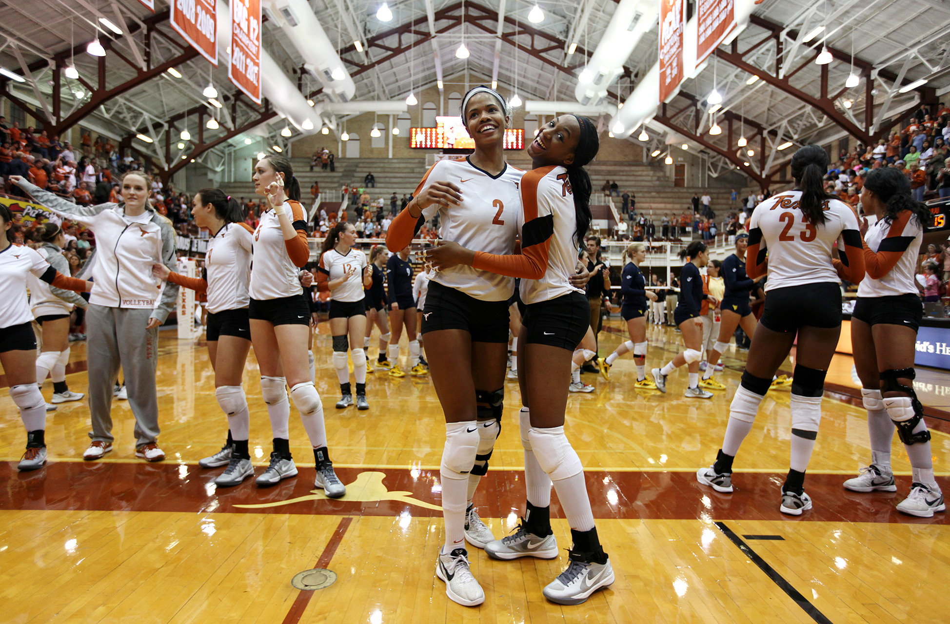 Time To Celebrate espnW Total Access Texas women's volleyball espnW