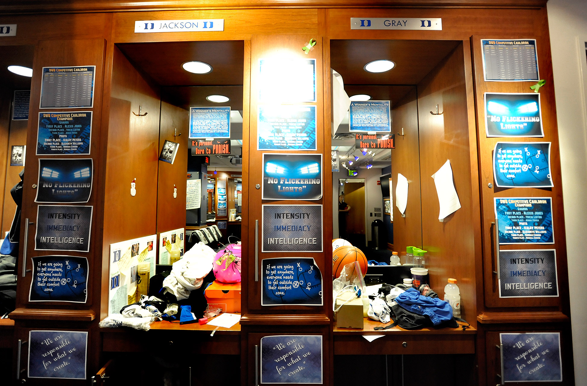 Locker room Duke Total Access espnW
