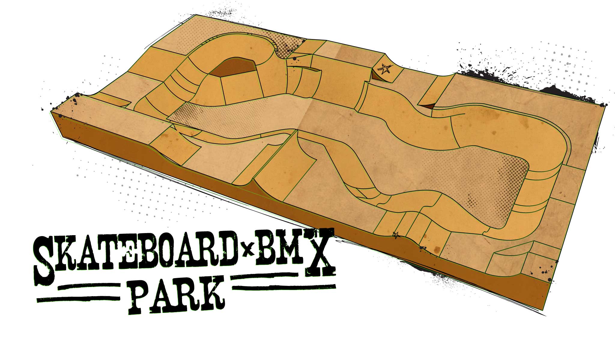 Skateboard and BMX Park