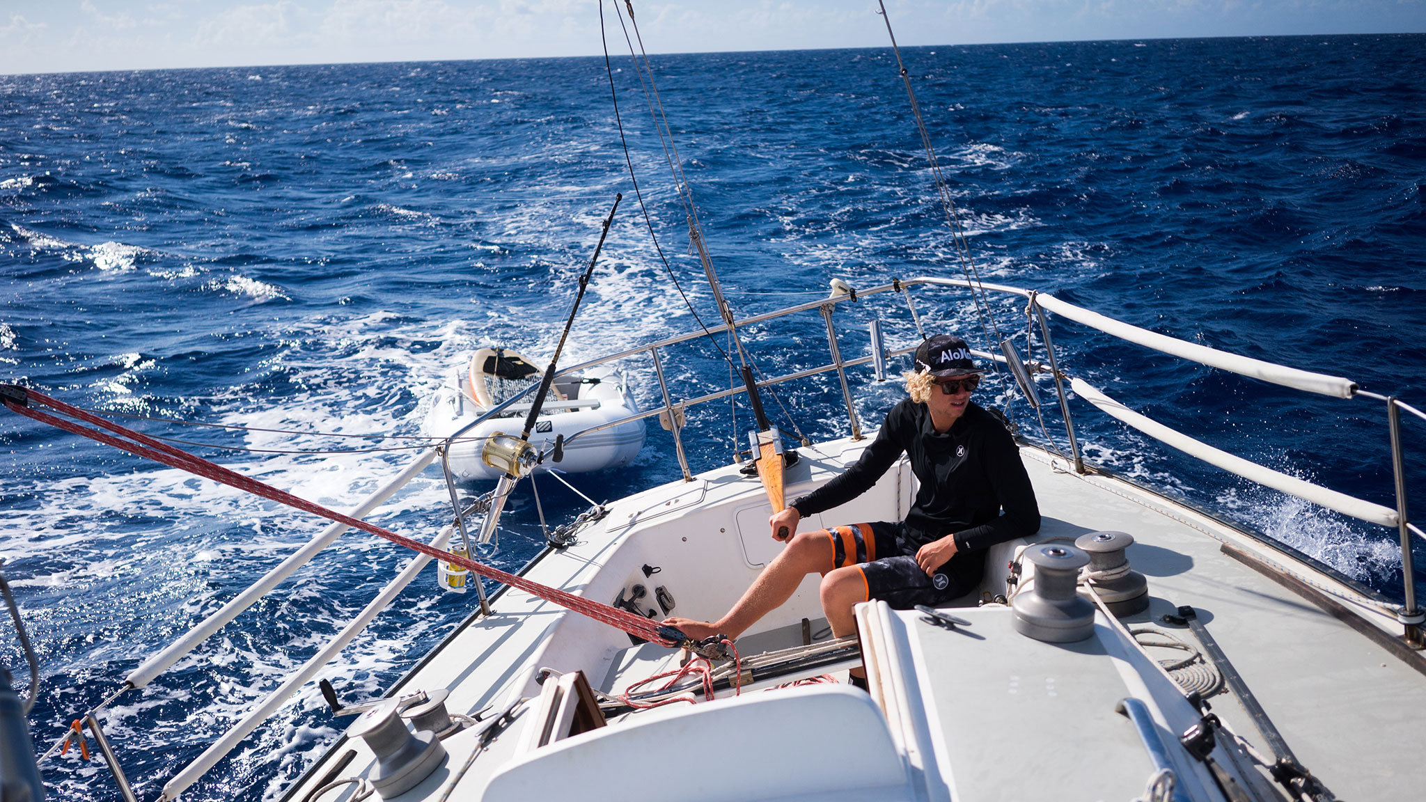 Sailing the sea with John John Florence