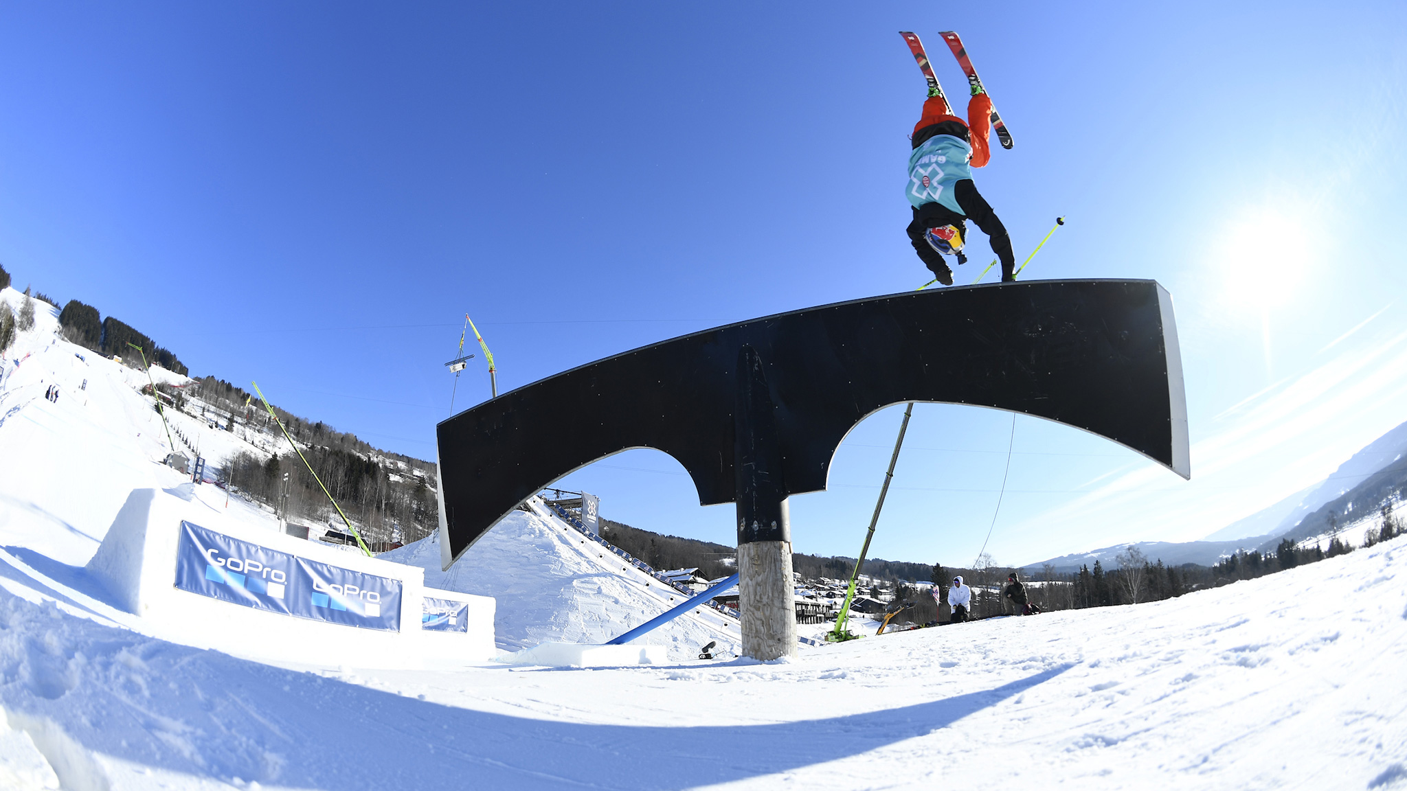 Jesper Tjader, Men's Ski Slopestyle practice