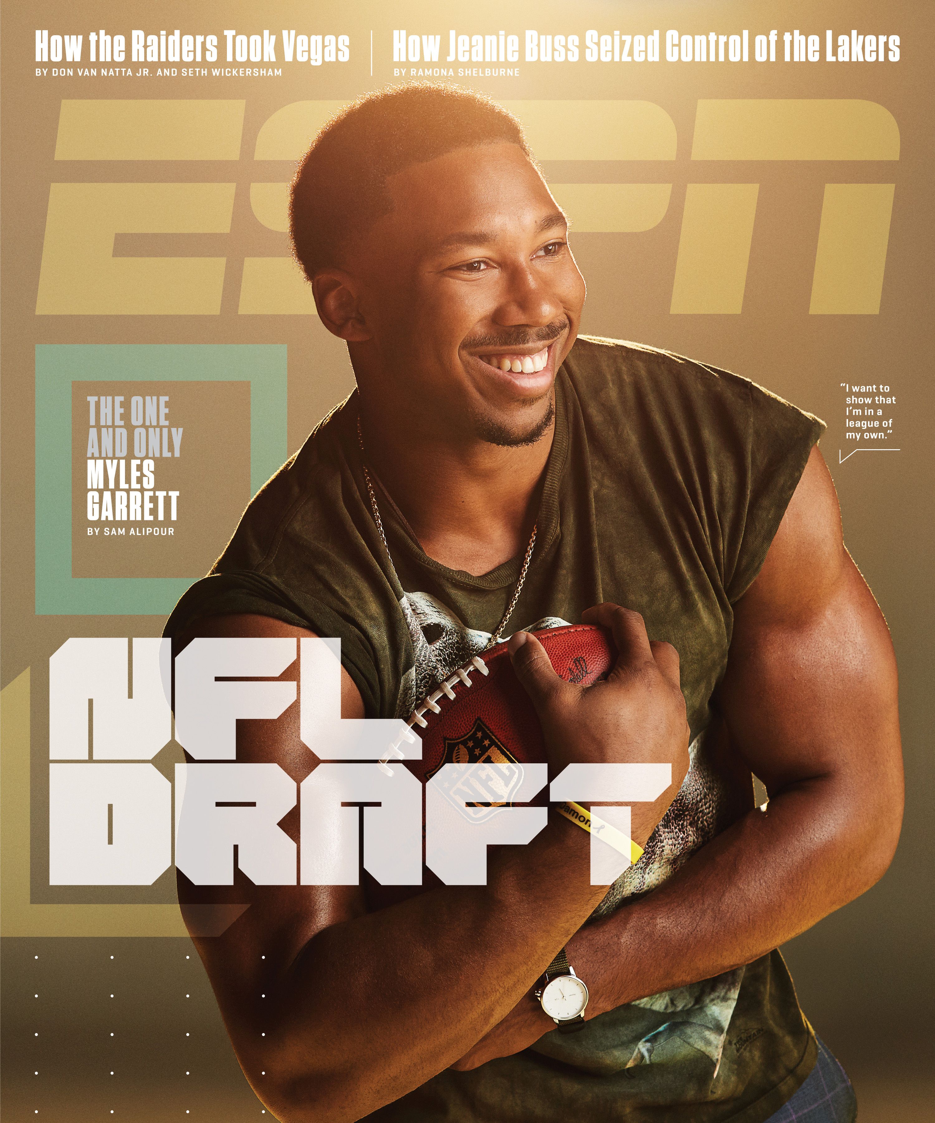 Why Myles Garrett is the most interesting man in the 2017 NFL draft