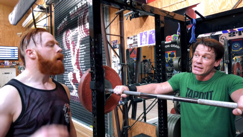 The workouts of WWE superstars