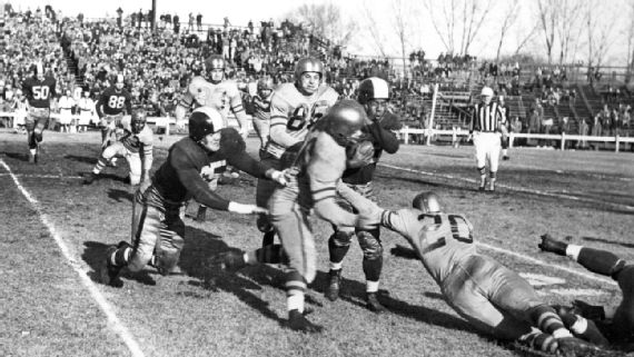 October 12, 1952 Dallas Texans vs Chicago Bears NFL Program only season  Texans