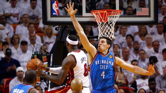Open Court - CONFIRMED! Nick Collison's No. 4 jersey, will be the first  jersey ever retired by the Oklahoma City Thunder.