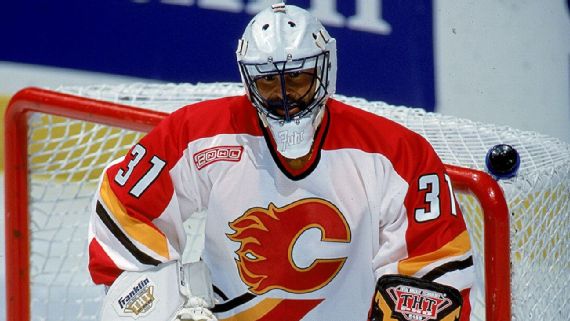 1996 Jarome Iginla Calgary Flames Starter NHL Jersey