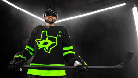 Dallas Stars unveil new black and neon green alternate jersey