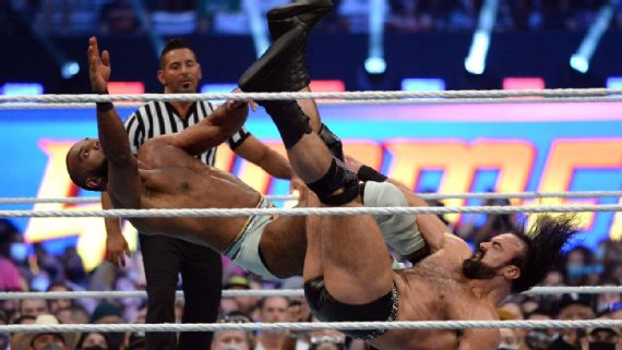 WWE SummerSlam results: Powell's review of Roman Reigns vs. Jey Uso in  Tribal Combat for the Undisputed WWE Universal Title, Asuka vs. Bianca  Belair vs. Charlotte Flair for the WWE Women's Title, Seth Rollins vs. Finn  Balor for the World Heavyweight