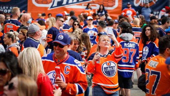 Orange crush: Edmonton Oilers fans clamouring for team merchandise