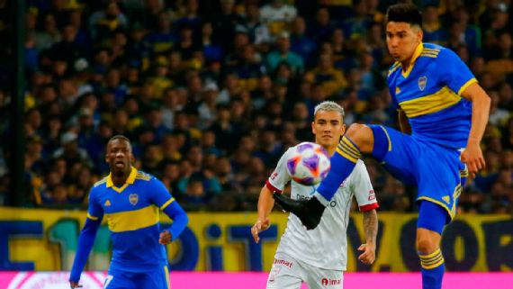 El probable equipo de Boca Juniors ante Patronato por el Torneo de la Liga  - ESPN