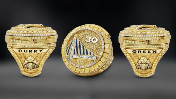 Warriors receive 2022 championship rings before season opener
