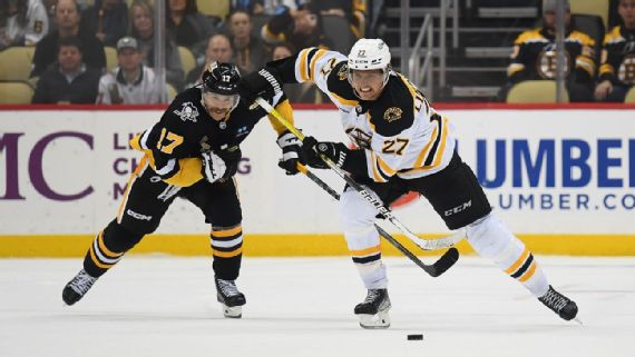 Bruins' Nick Foligno Steps In To Do Goalie Hug With Linus Ullmark