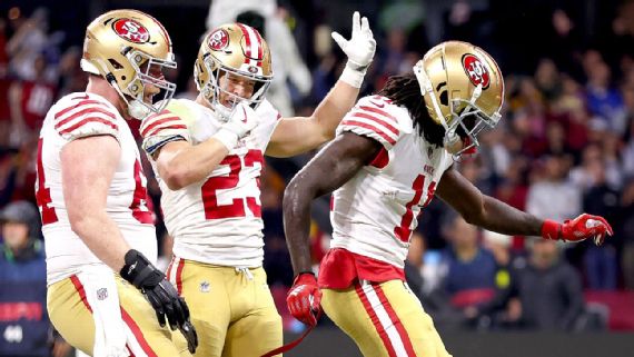 NFC West news: Why Christian McCaffrey and the 49ers have the best running  back group in the division - Niners Nation