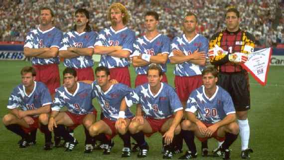 The denim kit: U.S. Soccer's beloved abomination that defined the 1994  World Cup - The Athletic