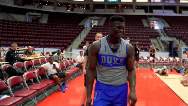 Duke's Zion Williamson talks dunks, his fame and learning from Coach K
