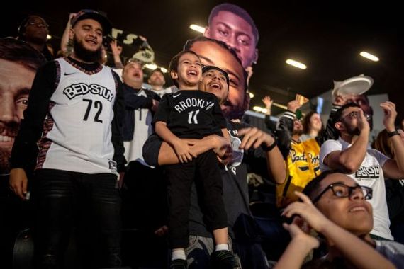 Nets offer vaccinated fan sections at Barclays for playoffs, vaccination  center across the street. - The Brooklyn Home Reporter