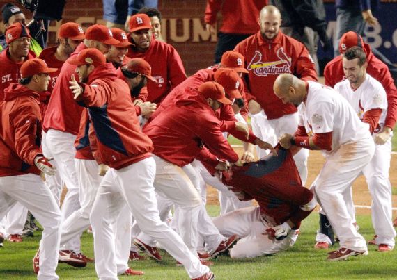 David Freese Game Winning Walk-Off Home Run Game 6 of the 2011 MLB World  Series Action (#28)
