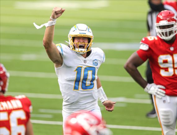 Chargers QB Justin Herbert reaches heights Philip Rivers, Dan Fouts could  only dream of