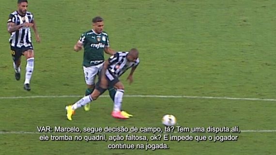 Renata Ruel - Foi assustador ouvir os áudios do VAR de Atlético-MG x Palmeiras: desconhecimento de regras e erros inexplicáveis