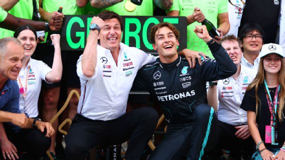 George Russell 2024 Austrian GP winner
