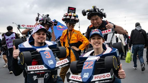 Japanese Grand Prix fans