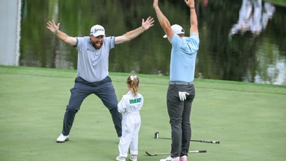 Rory McIlroy and his daughter Poppy