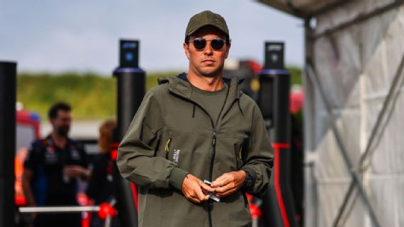 Sergio Perez after leaving Red Bull