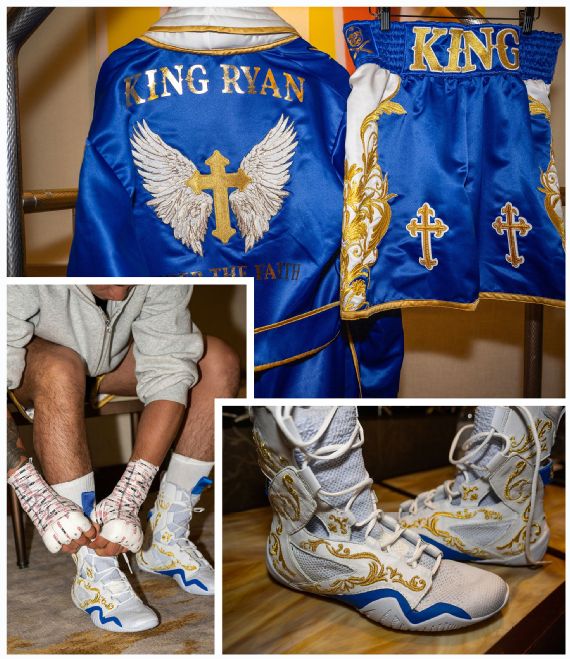 Ryan Garcia`s ring walk outfit