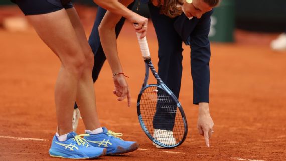 Jueces de línea en Roland Garros
